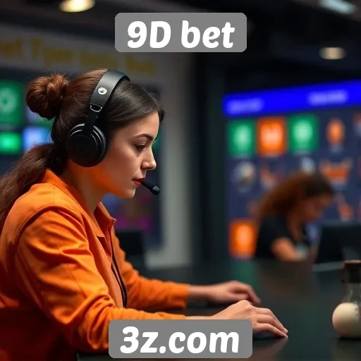 Suporte ao cliente do 9D bet é eficiente