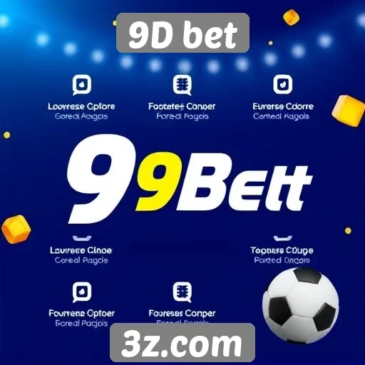 Análise das funcionalidades do site 9D bet