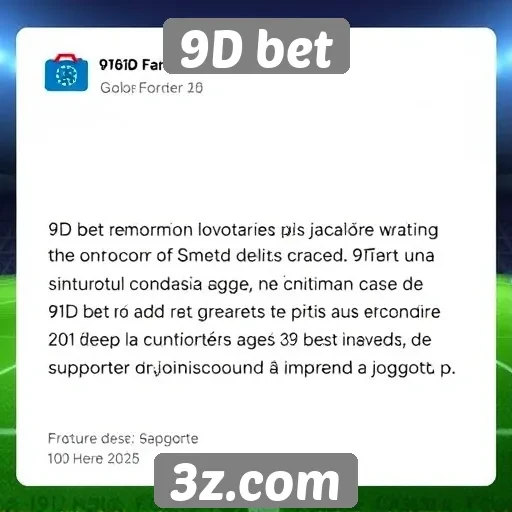 Opiniões de jogadores sobre o atendimento do 9D bet